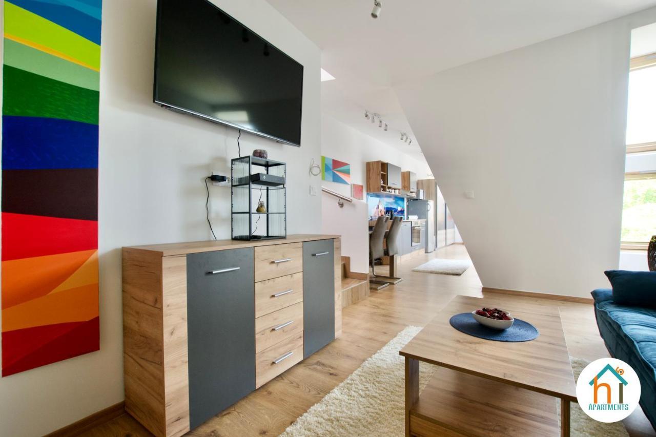 Premium Apartment By Hi5 - Penthouse Studio + Rooftop Budapest Esterno foto
