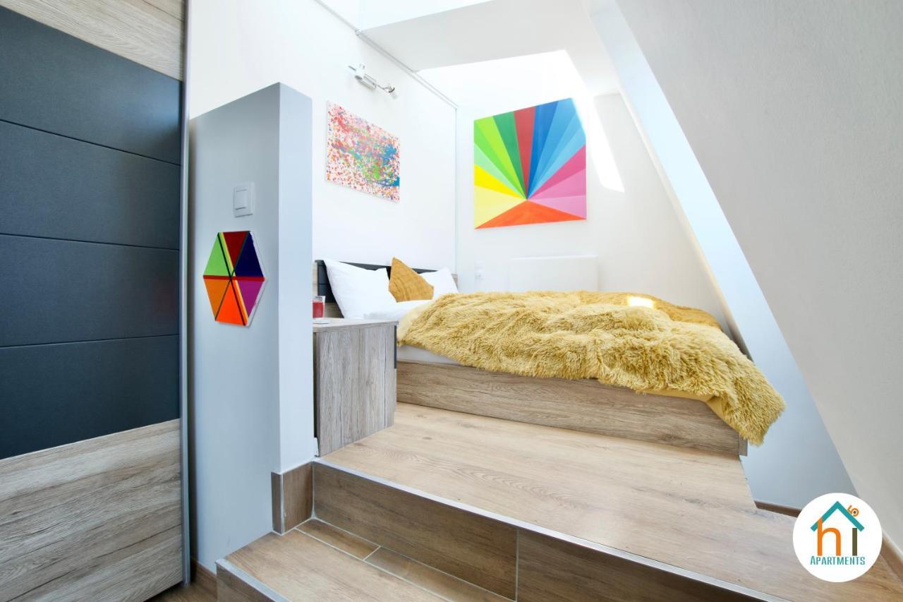 Premium Apartment By Hi5 - Penthouse Studio + Rooftop Budapest Esterno foto
